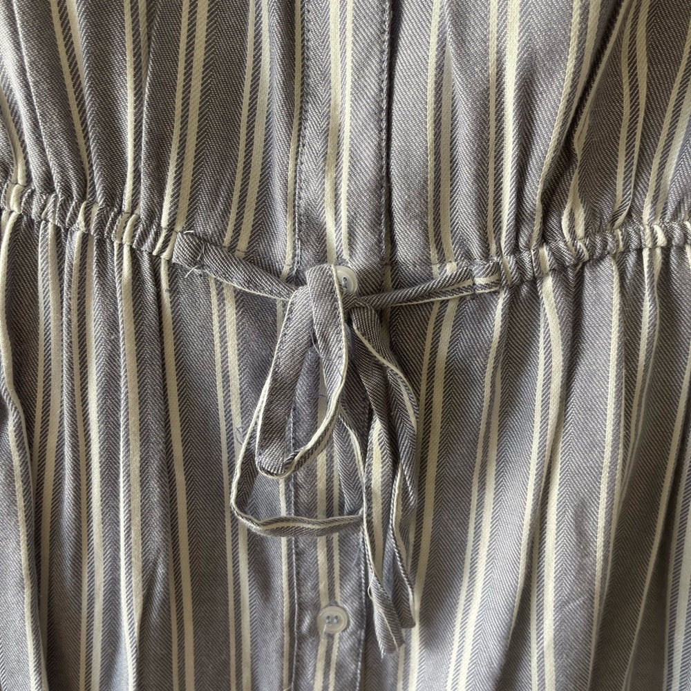 Striped Shirt dress - Picture 3 of 4